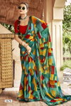 Surmayi By Vallabhi Georgette Abstract Printed Bulk Saree Orders In India

